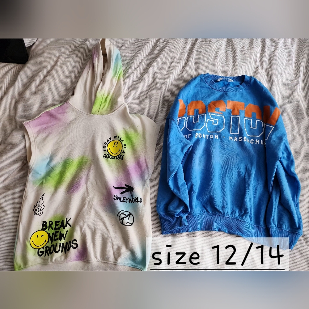 3 H&M Kid's Tops. Like New! Size 12/14.